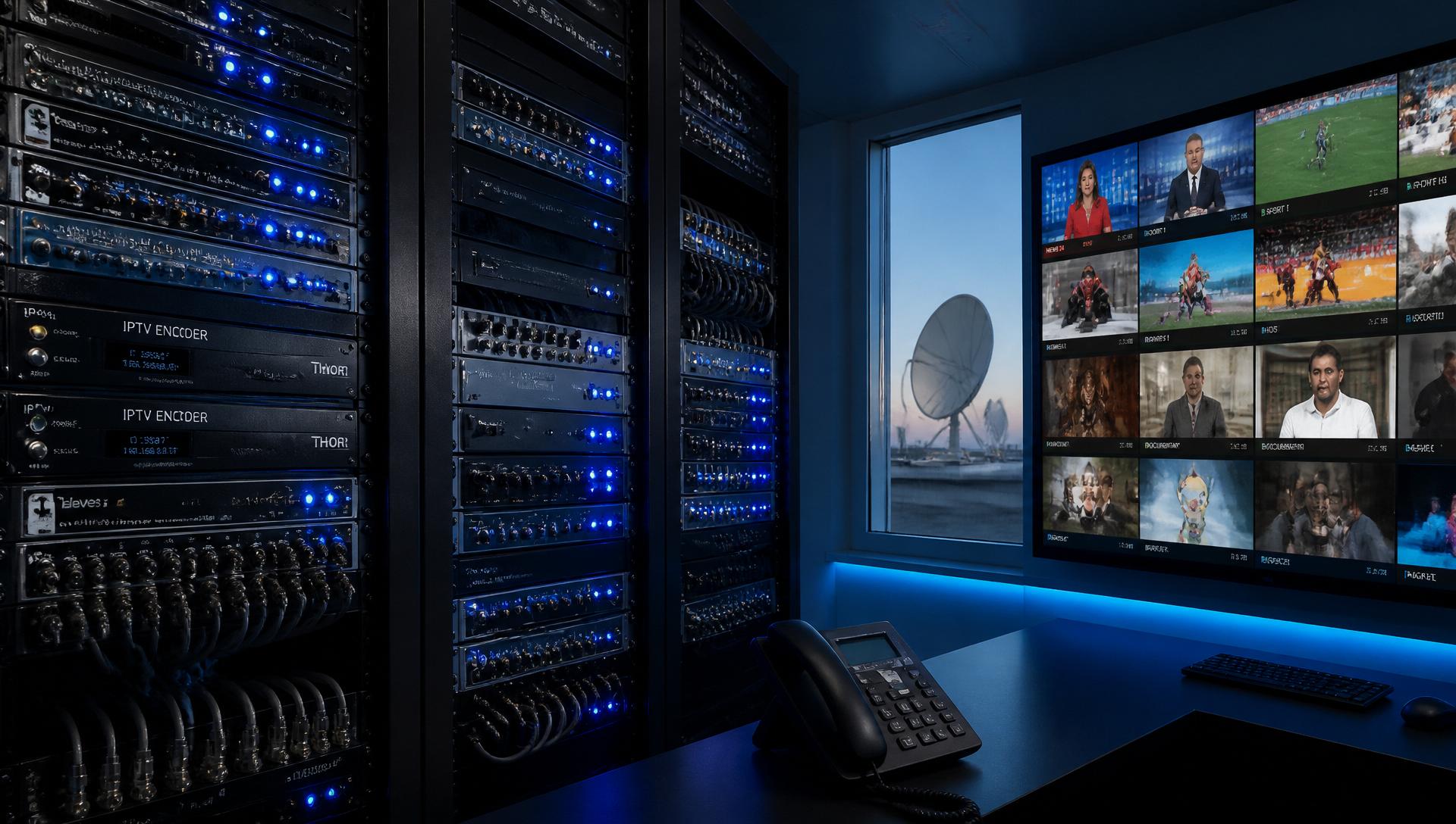 SMATV & IPTV Distribution — enterprise data center