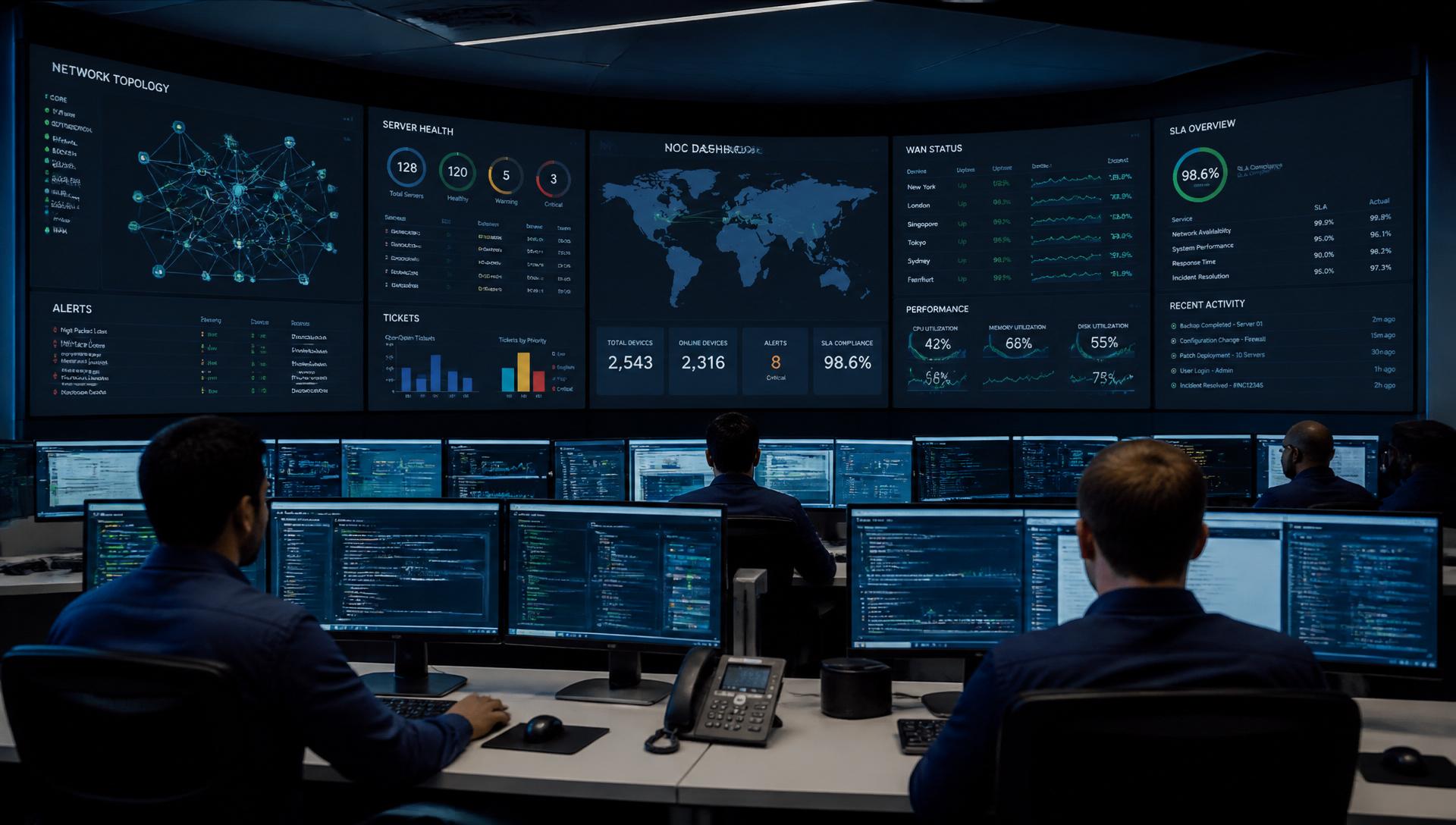 Managed IT Services — enterprise solution